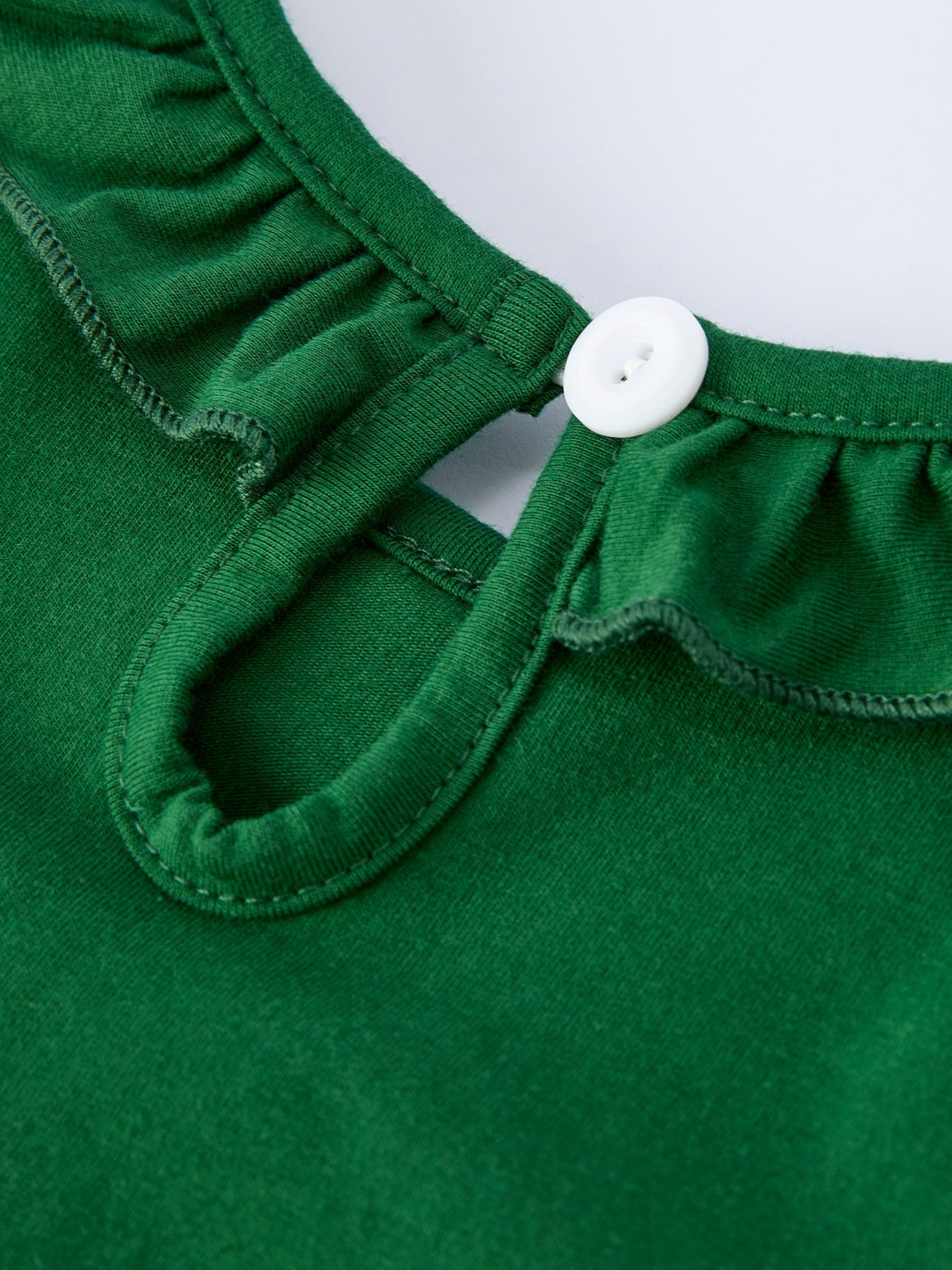 Girls St. Patrick’s Day Shamrock Puppy Smocked Romper