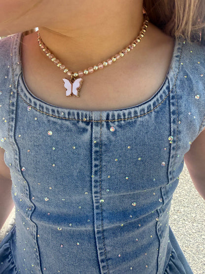 Denim Sparkle Dress✨ 