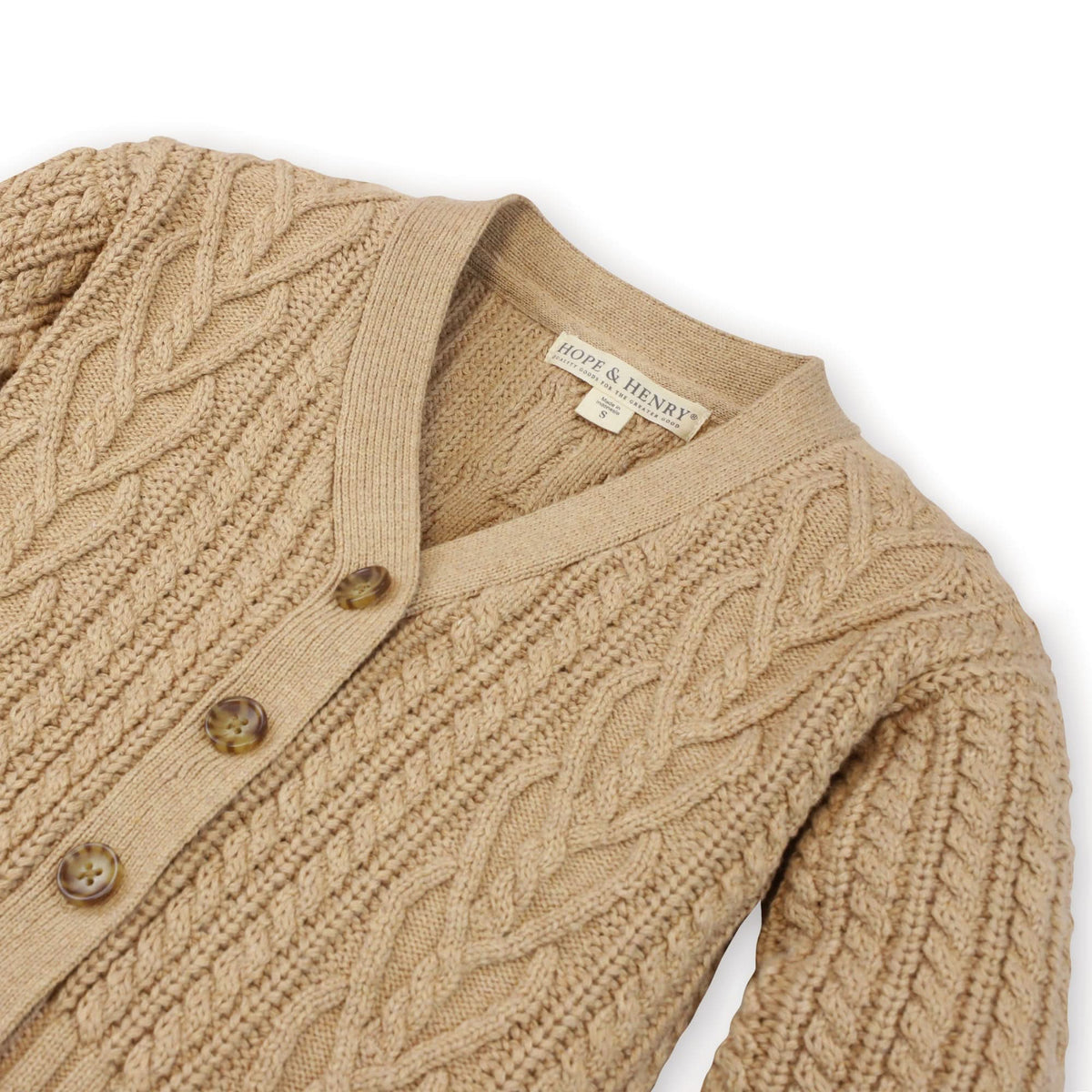 Chunky Cable Cardigan