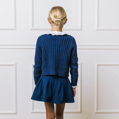 Ponte Pleated Skort