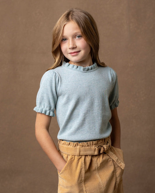 Organic Puff Sleeve Sweater - Baby