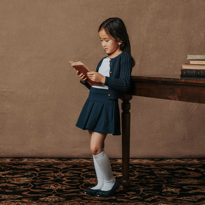 Ponte Drop Waist Skort