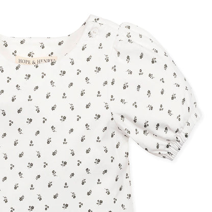 Organic Knit Peplum Top