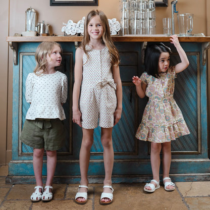 Organic Knit Peplum Top