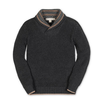 Organic Shawl Collar Sweater