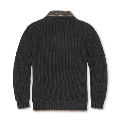 Organic Shawl Collar Sweater