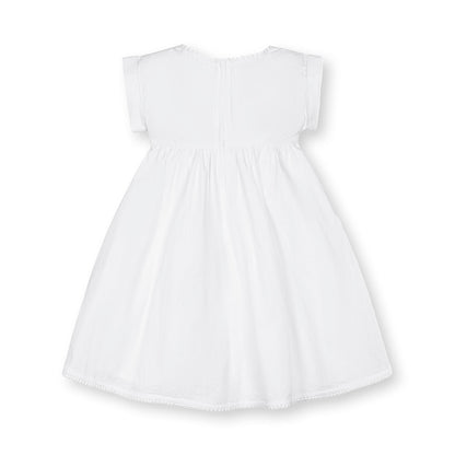 Organic Seersucker Empire Waist Dress