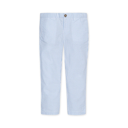 Organic Seersucker Suit Pant - Baby