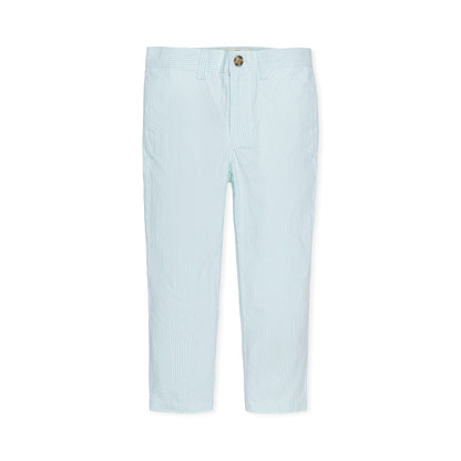 Organic Seersucker Suit Pant