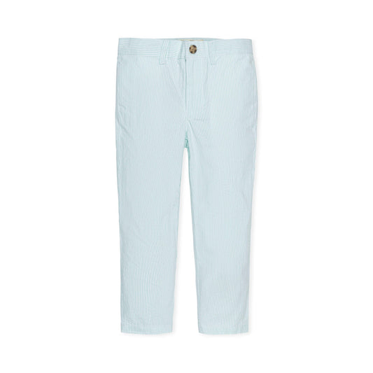 Organic Seersucker Suit Pant