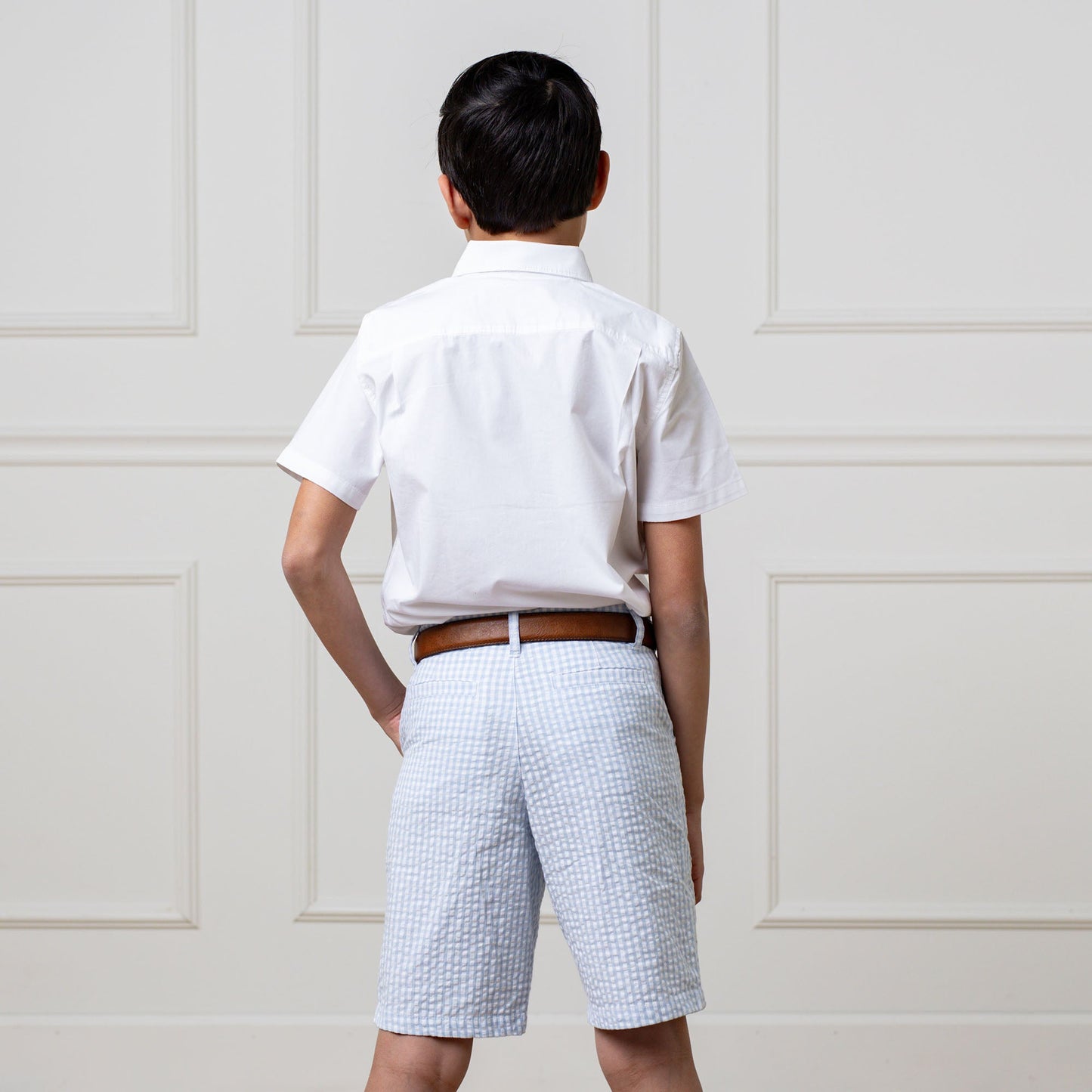 Organic Seersucker Short