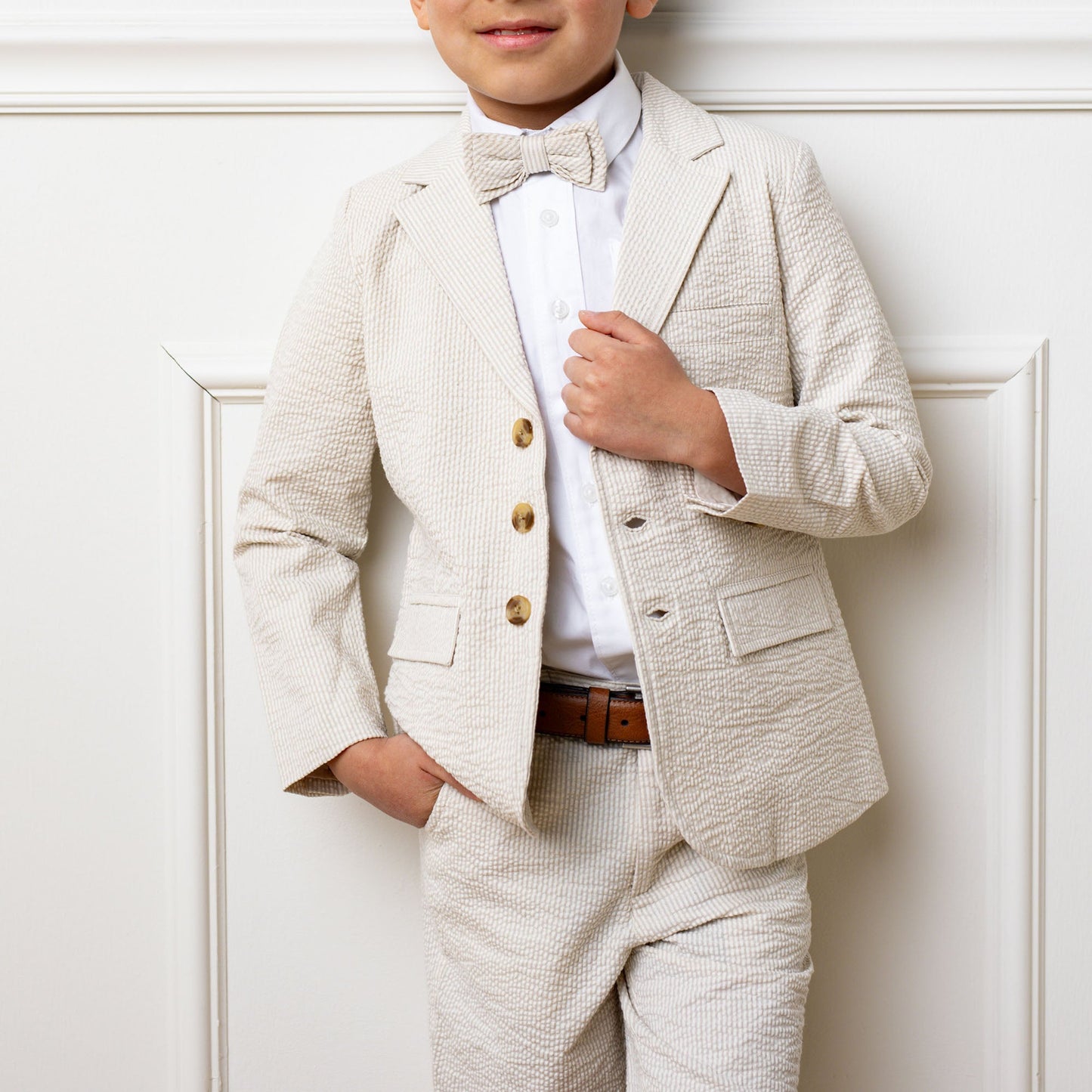 Organic Seersucker Short