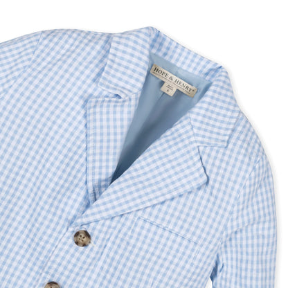 Organic Seersucker Suit Jacket
