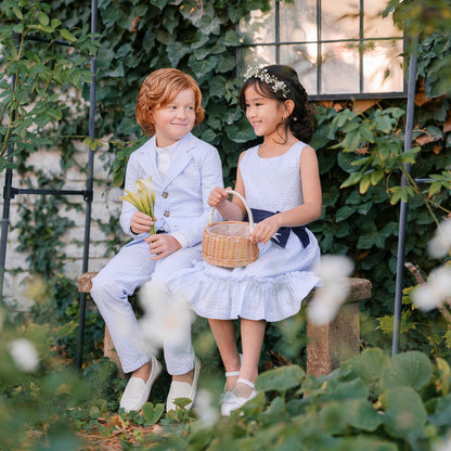 Organic Seersucker Suit Jacket