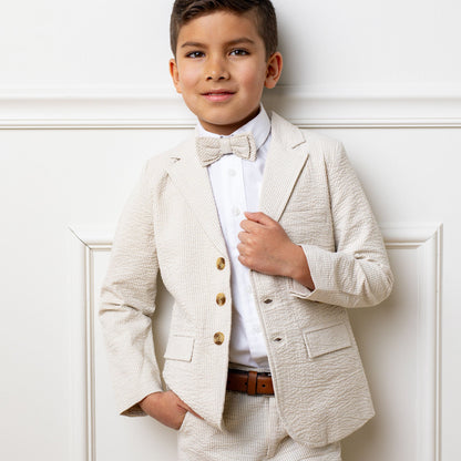 Organic Seersucker Suit Jacket