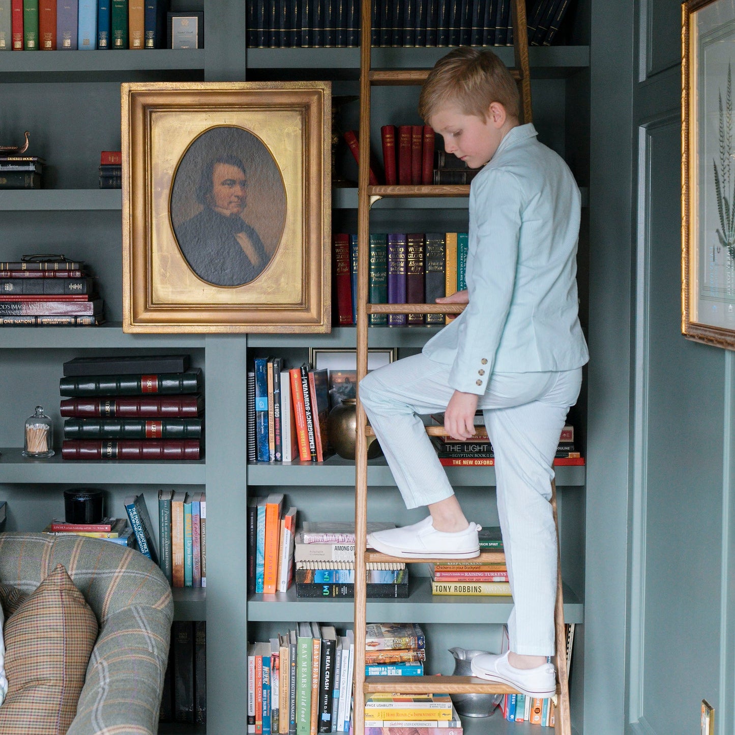 Organic Seersucker Suit Jacket