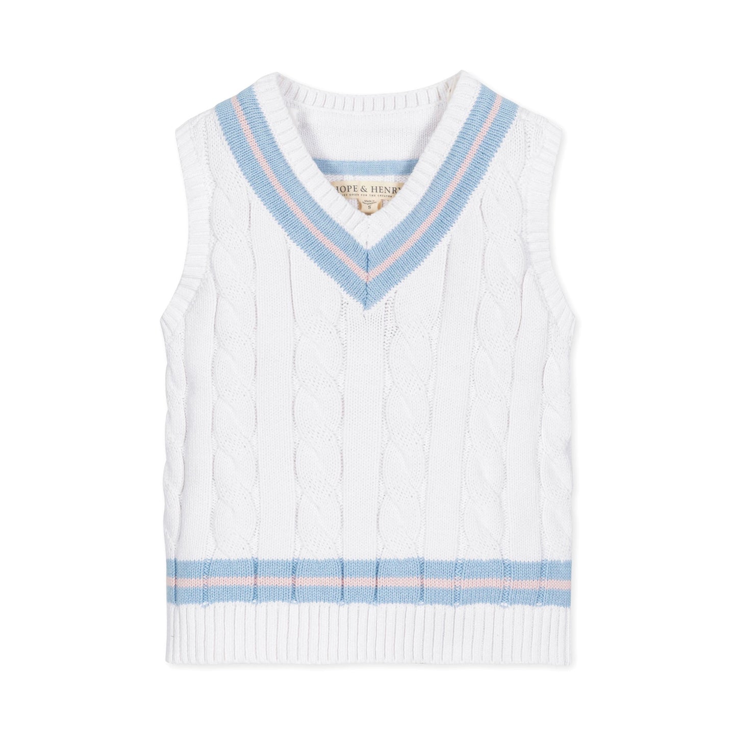 Organic Cricket Sweater Vest