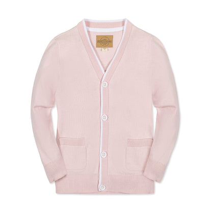 Organic Tipped Cardigan