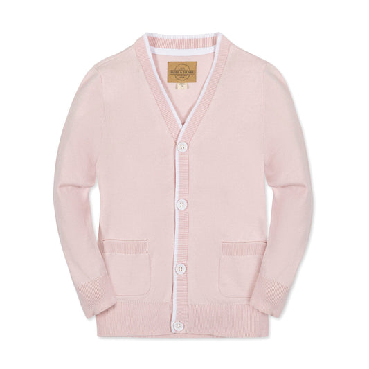 Organic Tipped Cardigan