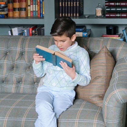 Organic Fine Gauge V-Neck Sweater