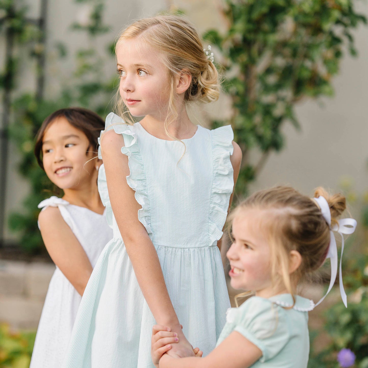 Organic Flutter Sleeve Open Back Dress