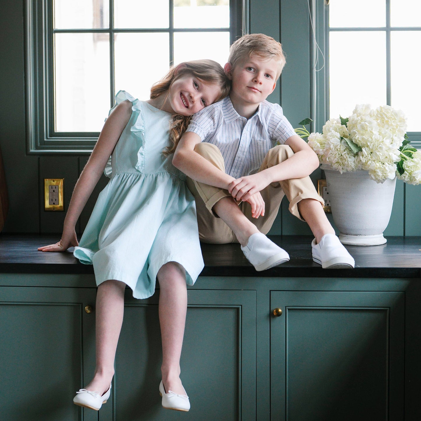 Organic Flutter Sleeve Open Back Dress