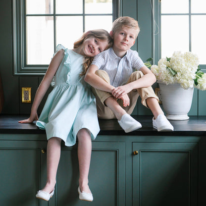 Organic Flutter Sleeve Open Back Dress