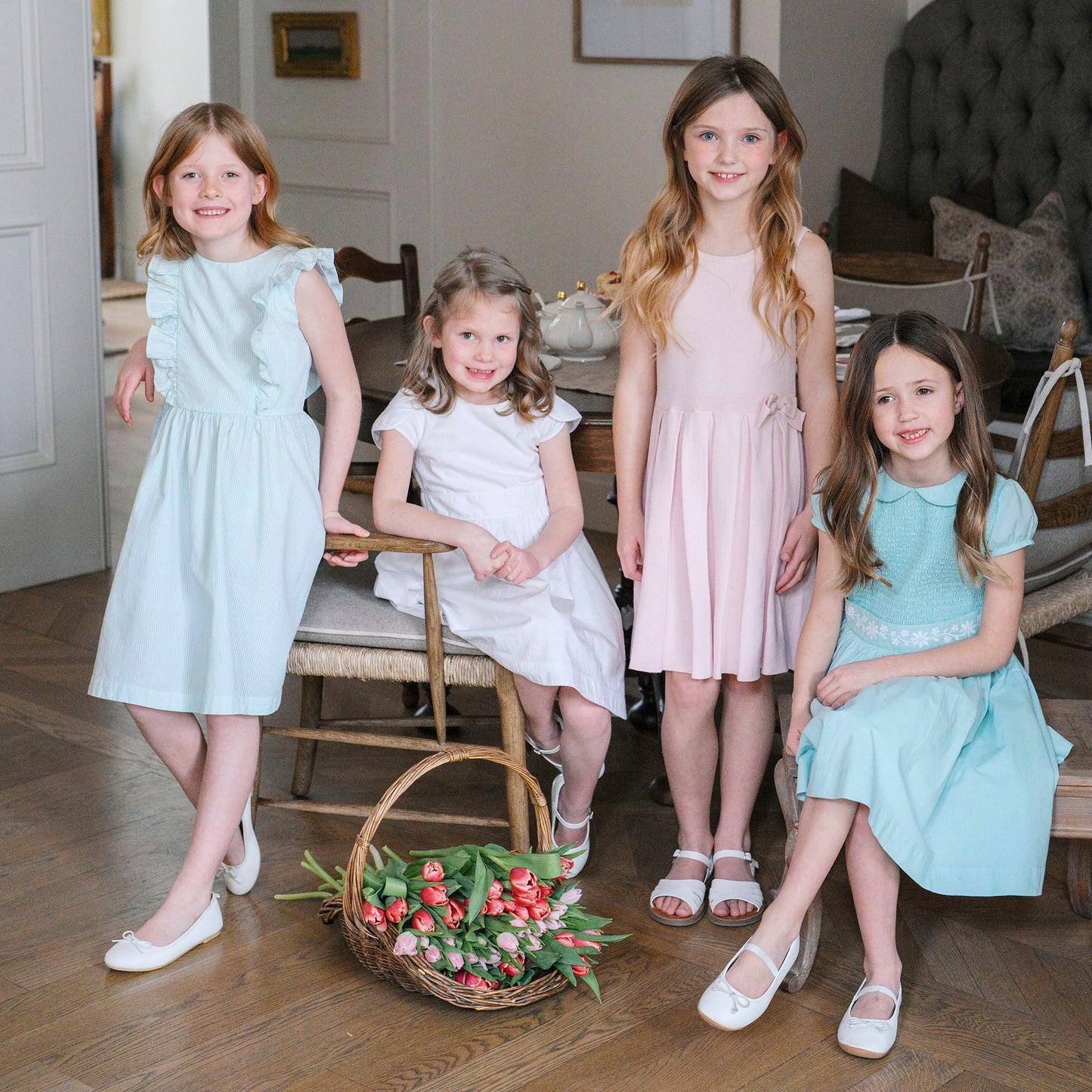 Organic Flutter Sleeve Open Back Dress