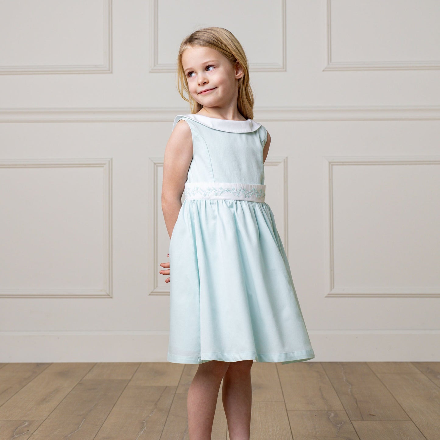 Organic Sateen Party Dress