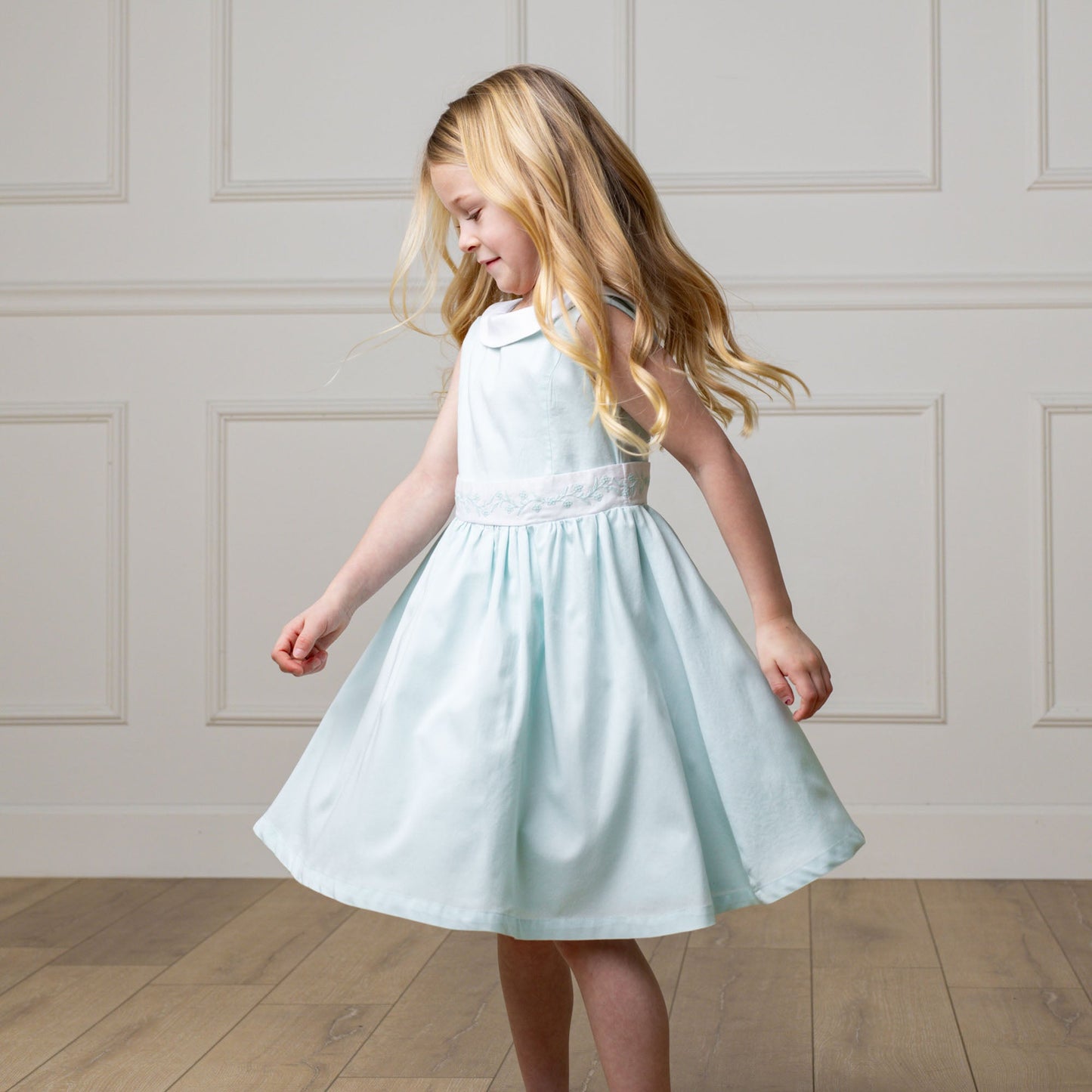 Organic Sateen Party Dress