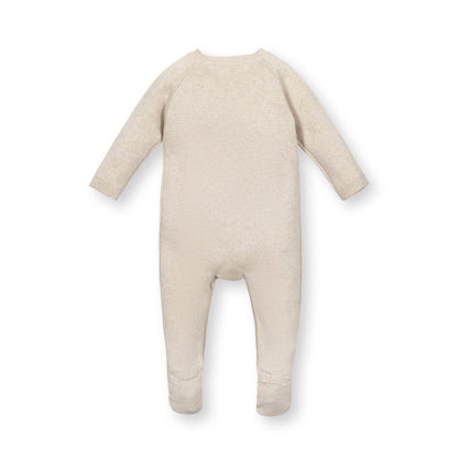 Organic Footed Sweater Romper