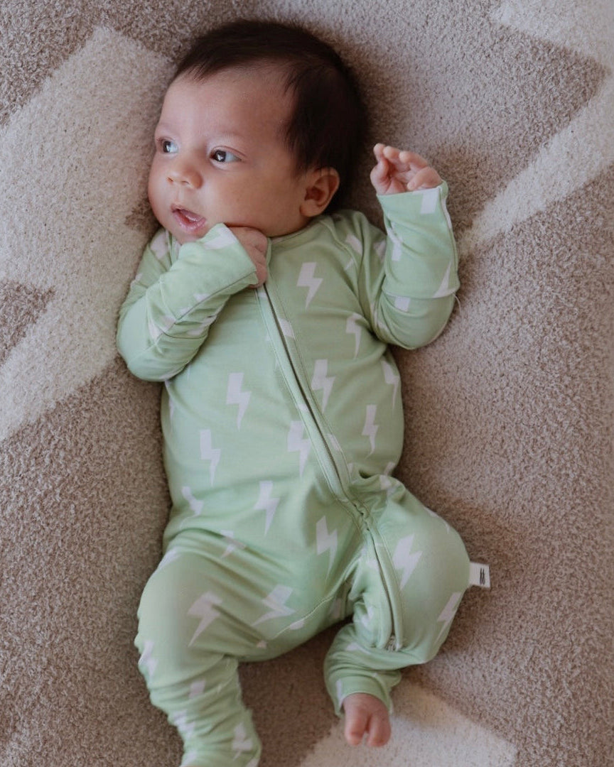 Bamboo Zip Pajamas | Flash