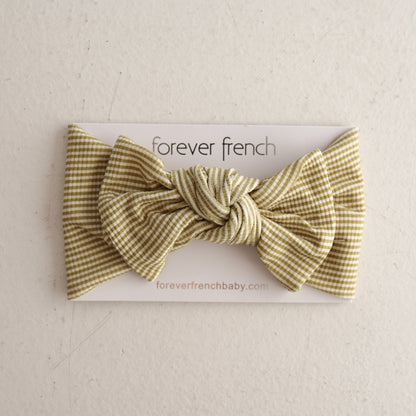 Bamboo Head Wrap | Willow Stripe Ribbed