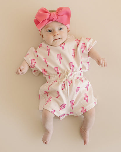 Shorts Set | Pink Bolts