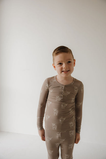 Bamboo Two Piece Pajamas | Highland