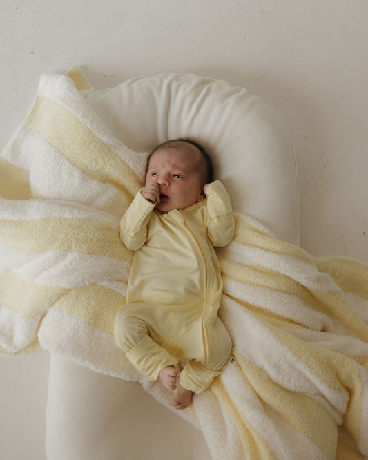 Bamboo Zip Pajamas | Sunny