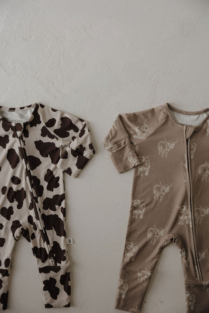 Bamboo Zip Pajamas | Highland