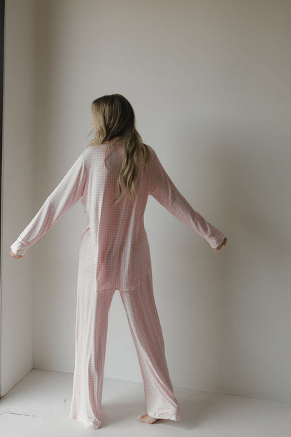 Women's Bamboo Button Up Lounge Set | Giselle