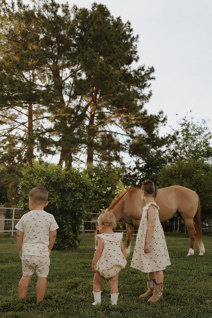 Muslin Romper | Wild Horses