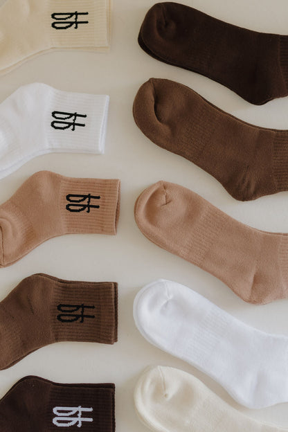 ff Crew Socks | Vanilla