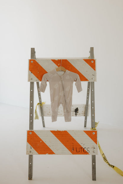 Bamboo Zip Pajamas | Excavator