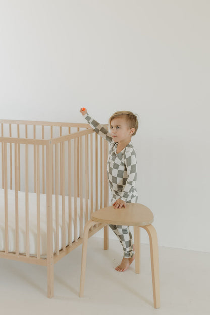 Bamboo Two Piece Pajamas | Oat & Sage