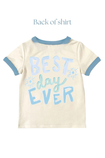 Best Day Ever T-Shirt ~ Cream