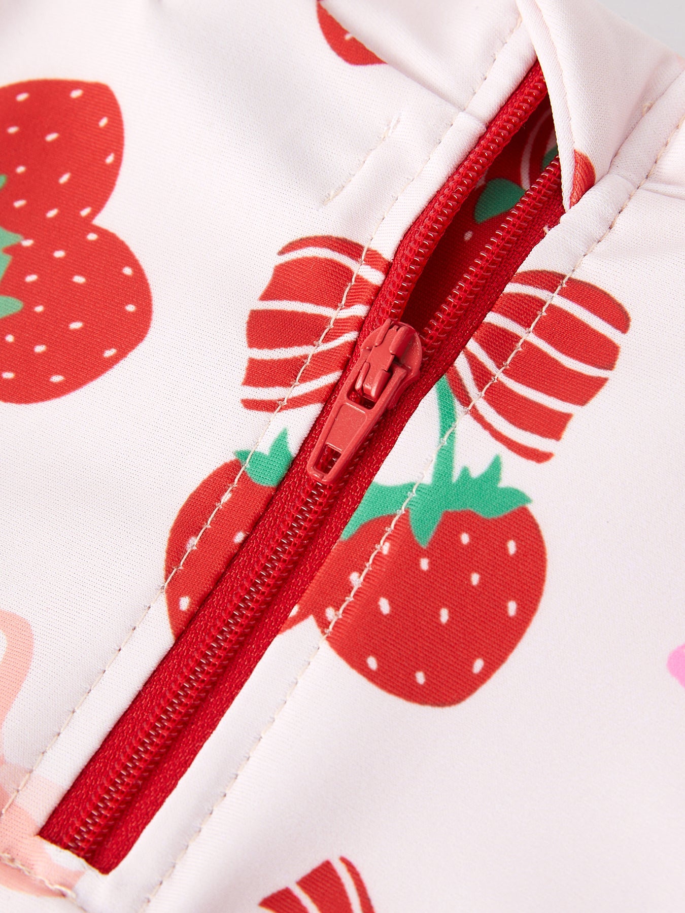 Strawberry  Cherry Girls One-piece Swimsuit