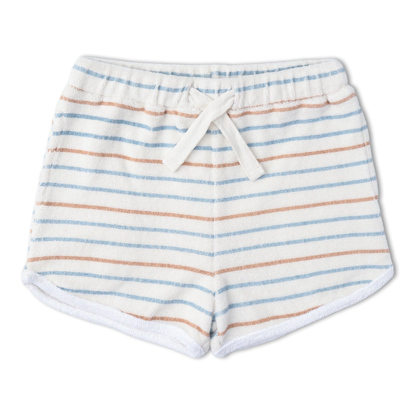 Organic Sleeveless Tee & Shorts Set - Cabana Stripes