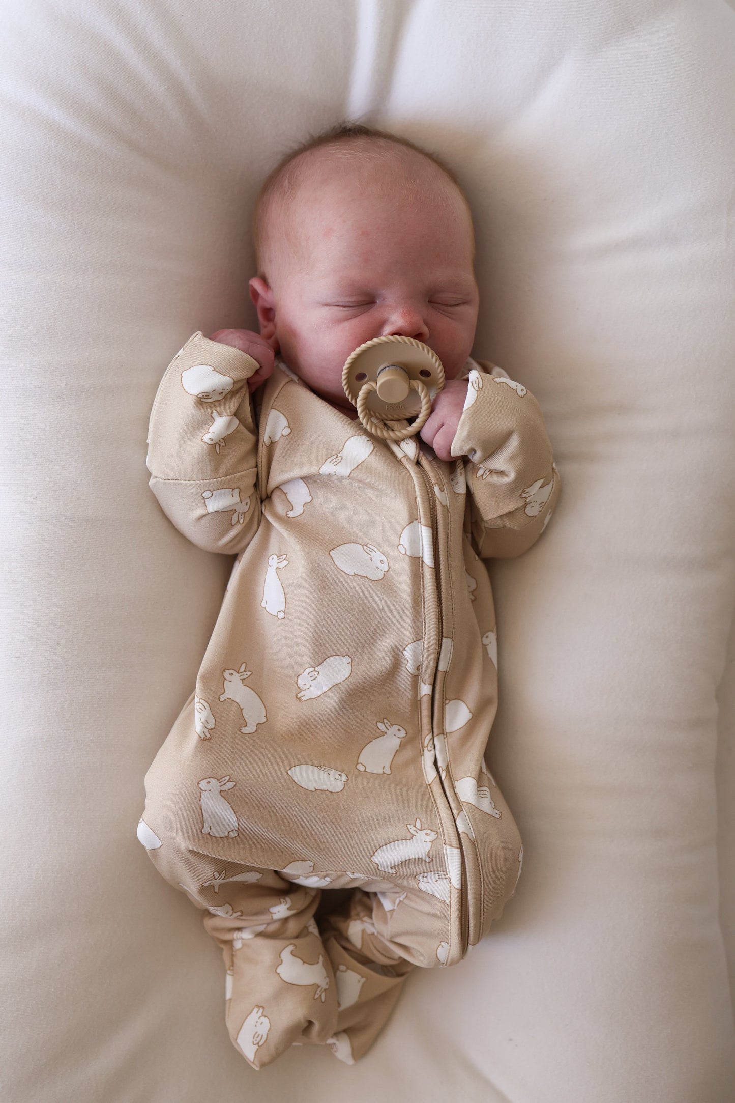 Bamboo Zip Pajamas | Bunnies