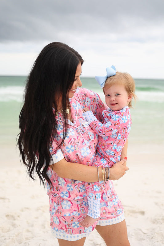 Pink Beach - Bamboo Sleeper