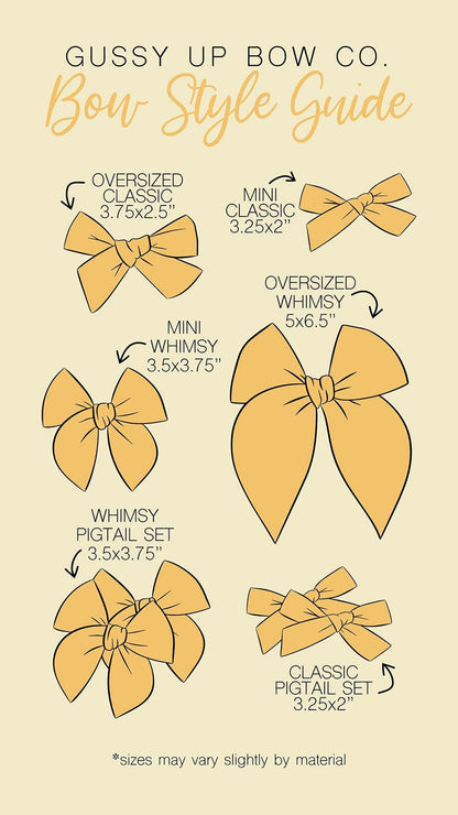 Black | Whimsy Bow
