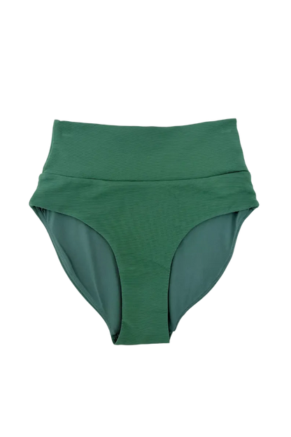 Women's Emerald High Waisted Bikini Bottom