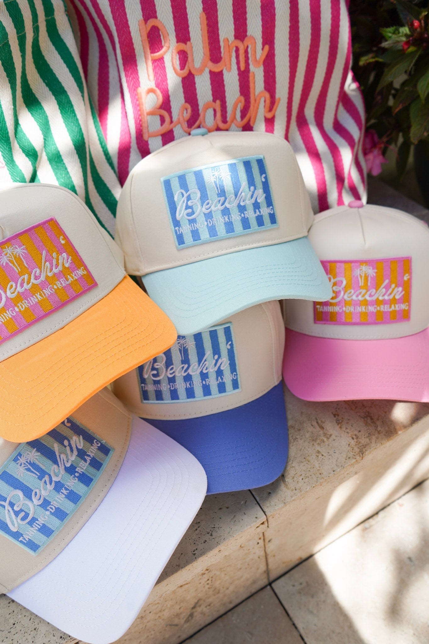 Beachin' - Vintage Trucker Hat
